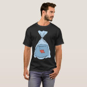 Lass mich fischen T-Shirt (Vorne ganz)