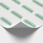 Lass mich in Ruhe! Geschenkpapier (Ecke)