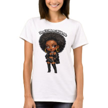Lass mich in Ruhe - Sassy Afro Chibi Queen