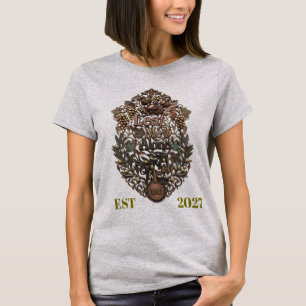 Lass mich in Ruhe Vintage-Botanik-Design Natur L T-Shirt