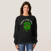 Lass mich küssen, ich bin irischer Patrick's Day S Sweatshirt (Vorne ganz)