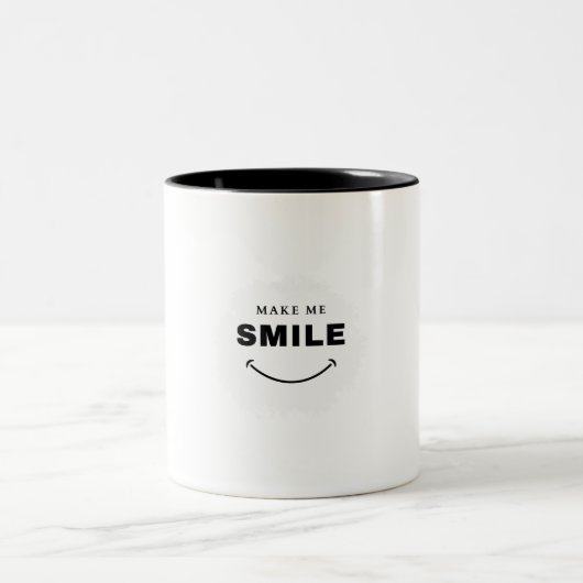 Lass mich lächeln Tasse (Mittel)