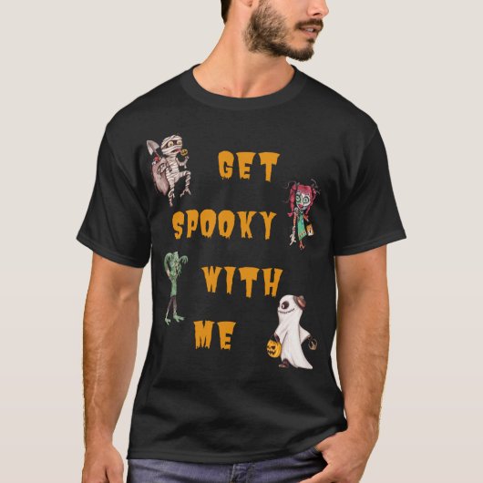 Lass mich mal mit Halloween-T - Shirt verwöhnen (Vorderseite)