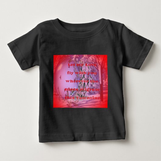 Lass mich mit dir zu valentine.png baby t-shirt (Vorderseite)