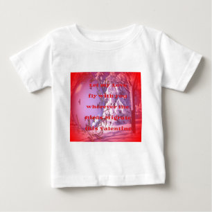 Lass mich mit dir zu valentine.png baby t-shirt