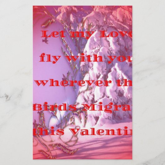 Lass mich mit dir zu valentine.png briefpapier (Vorderseite)