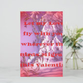 Lass mich mit dir zu valentine.png briefpapier (Stehend Vorderseite)