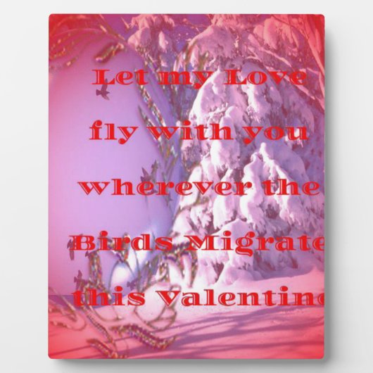 Lass mich mit dir zu valentine.png fotoplatte (Vorderseite)