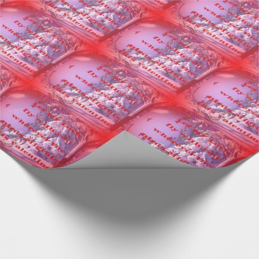 Lass mich mit dir zu valentine.png geschenkpapier (Ecke)