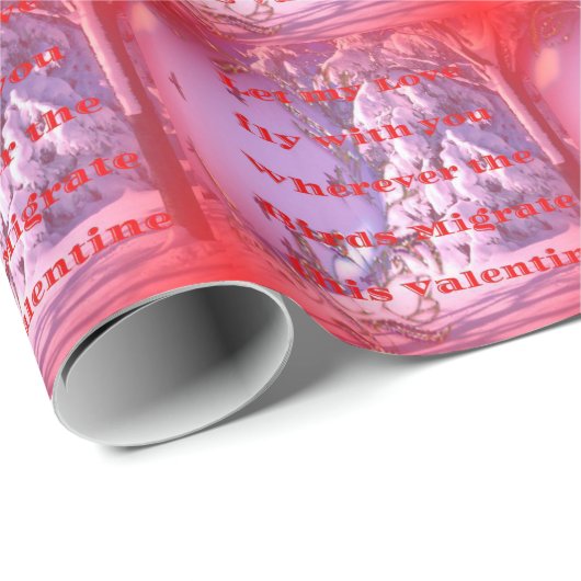 Lass mich mit dir zu valentine.png geschenkpapier (Rolleneckpunkt)