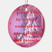 Lass mich mit dir zu valentine.png keramik ornament (Links)