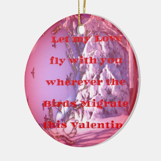 Lass mich mit dir zu valentine.png keramik ornament (Links)