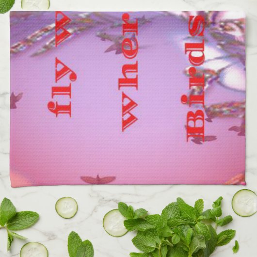 Lass mich mit dir zu valentine.png küchentuch (Gefaltet)