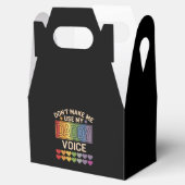 Lass mich nicht Daddy Voice Gay Rainbow Pride benu Geschenkschachtel (Geöffnet)