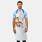 Lass mich nicht in dein Essen spucken Schürze (Getragen)