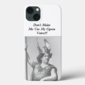 Lass mich nicht meine Opernstimme benutzen Case-Mate iPhone Hülle (Rückseite)