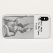 Lass mich nicht meine Opernstimme benutzen Case-Mate iPhone Hülle (Rückseite (Horizontal))