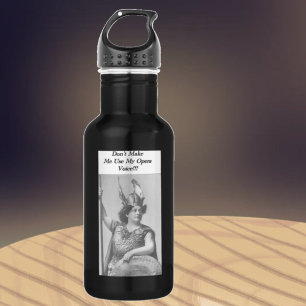 Lass mich nicht meine Opernstimme benutzen Edelstahlflasche