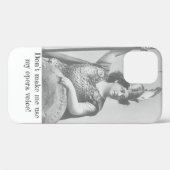 Lass mich nicht meine Opernstimme, Case-Mate Samsu iPhone Hülle (Rückseite (Horizontal))