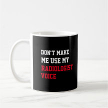 Lass mich nicht meine Radiologistenstimme benutzen