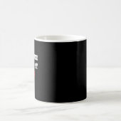 Lass mich nicht meine Roofer-Stimme benutzen Kaffeetasse (Mittel)