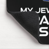 Lass mich nicht meinen jüdischen Raumlaserapparat  Mousepad (Ecke)