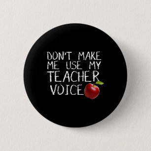 Lass mich nicht meinen Teacher Voice Fun benutzen Button