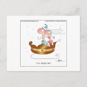 LASS MICH! Postkarte bis April McCallum