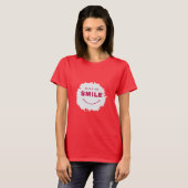 Lass mich T - Shirt lächeln (Vorne ganz)