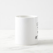 Lass mir alles fallen lassen kaffeetasse (Mittel)