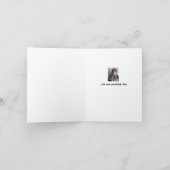 Lass mir, das eine Minute zu überdenken Karte (Innenseite)