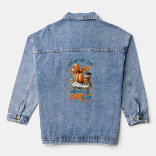 Lass mir, dass ich es dir sage... jeansjacke