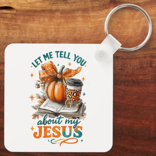 Lass mir, dass ich es dir sage... schlüsselanhänger (Rückseite)