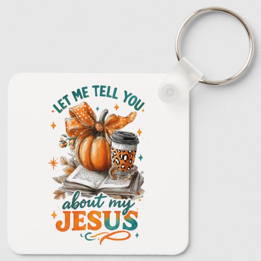 Lass mir, dass ich es dir sage... schlüsselanhänger (Rückseite)