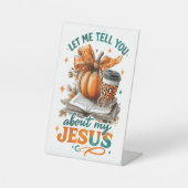 Lass mir, dass ich es dir sage... sockelschild (Vorderseite)