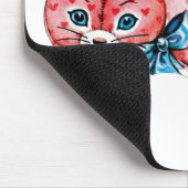 Lass mir, dein Haustier zu sein, Valentine! Mousepad (Ecke)