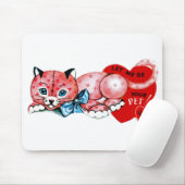 Lass mir, dein Haustier zu sein, Valentine! Mousepad (Mit Mouse)