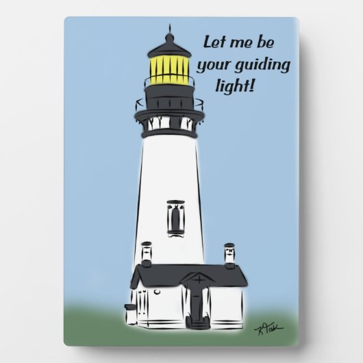 Lass mir, dein Leitlicht zu sein Fotoplatte (Vorderseite)