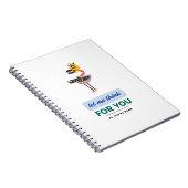 Lass mir denken notizblock (Rechte Seite)