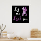 Lass mir, dich zu führen poster (Küche)