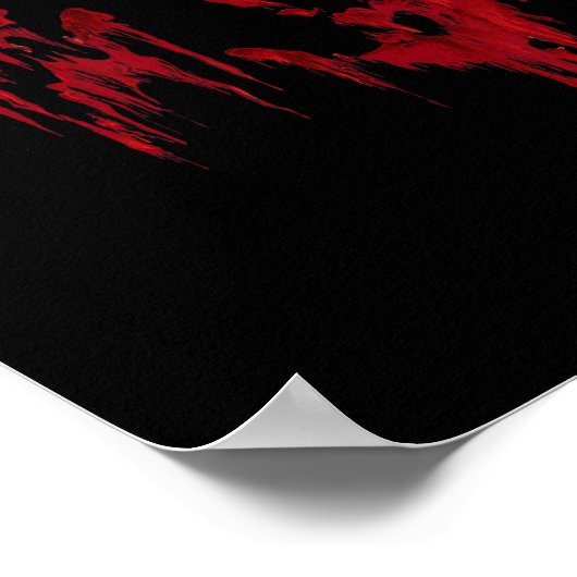 Lass mir die Hände gruselig Beängstigendes Hallowe Poster (Ecke)