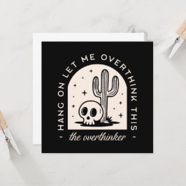 Lass mir, diesen Überdenker zu überdenken