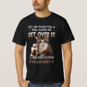 Lass mir, dir ein großes Glas zu geben Cat Su T-Shirt (Vorderseite)