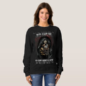 Lass mir, dir eine große Tasse Überheblichkeit zu Sweatshirt (Vorne ganz)
