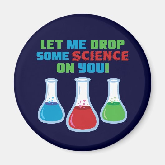 Lass mir, dir etwas Wissenschaft zu überlassen Magnet (Vorne)