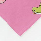 Lass mir, dir meinen Frosch zu zeigen! Fleecedecke (Ecke)