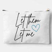 Lass mir einen großen Zubehörbeutel Gelassen Zubehörtasche (Rückseite)