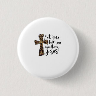 Lass mir erzähle von meinem Christlichen Gott Button