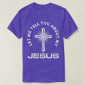 Lass mir erzähle von meinen Christlichen Jesus-Glä T-Shirt (Design vorne)