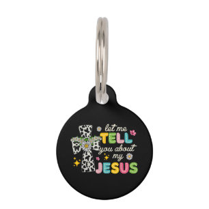 Lass mir erzählen von meinem Jesus Groovy Christli Haustiermarke
